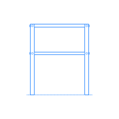 Furniture Nightstands Ikea Knarrevik Nightstand Stencil Svg Design File, Free Vectors File